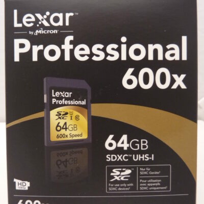LEXAR CARTE SD 64GO  800X