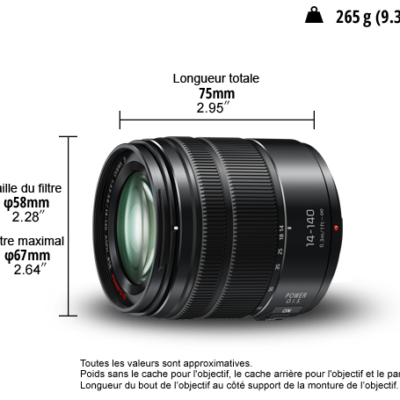 PANASONIC AF 14-140/3.5-5.6 OIS