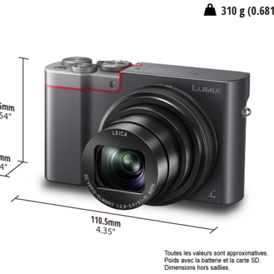 PANASONIC DMC TZ 100 SILVER