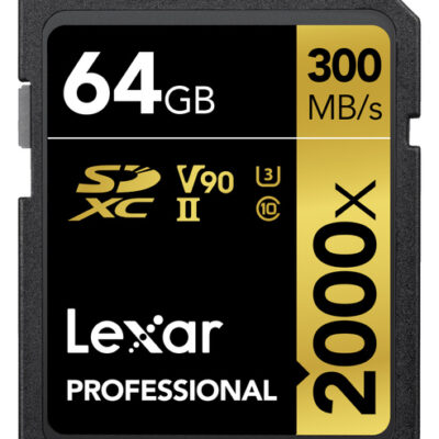 LEXAR CARTE SD XC 64 GB 2000X