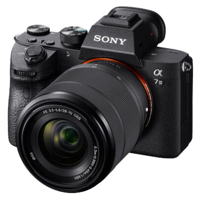 SONY ALPHA 7 III + 28-70/3.5-5.6 FE OSS (300€ REMBOURSÉS PAR SONY JUSQU’AU 31/07)