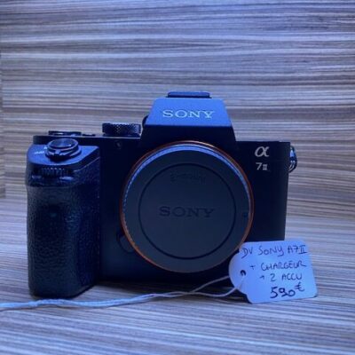 SONY ALPHA 7 II + CHARGEUR + 2 ACC ( 35608)