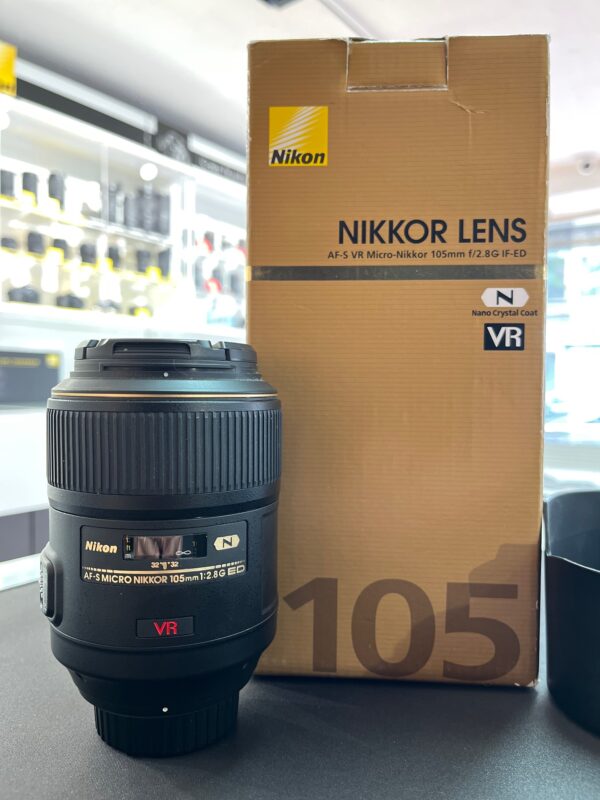 NIKON AF-S 105/2.8 VR MACRO (37435)